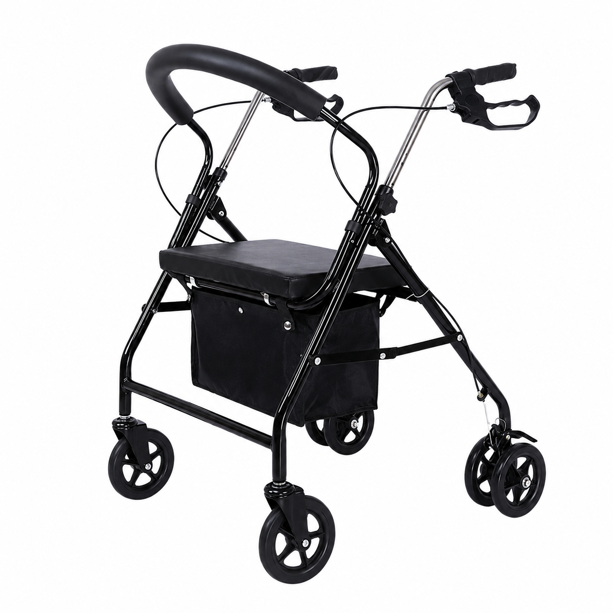 Rollator mit Sitz für sichere Mobilität