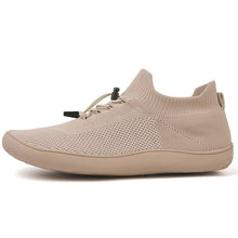 Lade das Bild in den Galerie-Viewer, draussenfeet barfuss strickschuhe 31545 beige