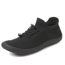 Lade das Bild in den Galerie-Viewer, draussenfeet barfuss strickschuhe 31545 schwarz