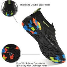 Cargar imagen en el visor de la galería, Zapatos de agua hombres para mujeres zapatos descalzos de natación playa zapatos de piscina de calcetines aguas rápidos