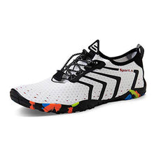 Cargar imagen en el visor de la galería, Zapatos de agua hombres para mujeres zapatos descalzos de natación playa zapatos de piscina de calcetines aguas rápidos