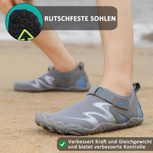 Cargar imagen en el visor de la galería, Zapatos descalzos ligeramente transpirables para pesca de senderismo al aire libre para caminar (unisex)