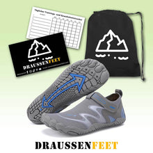 Cargar imagen en el visor de la galería, Zapatos descalzos ligeramente transpirables para pesca de senderismo al aire libre para caminar (unisex)