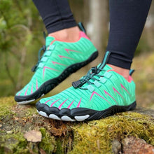 Cargar imagen en el visor de la galería, Zapatos de cinco dedos al aire libre, montañismo, zapatos de senderismo transpirables, esquí a campo traviesa, escalada, carrera, zapatos de seguimiento de ríos, zapatos saludables y cómodos descalzos (unisex)