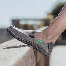 Lade das Bild in den Galerie-Viewer, Herren Segeltuch Schuhe Slip on Deck Schuhe Casual Stoff Boot Schuhe rutschfeste Casual Loafer Flat Outdoor Sneakers