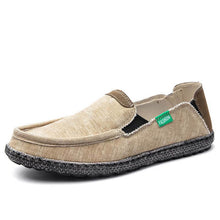 Lade das Bild in den Galerie-Viewer, Herren Segeltuch Schuhe Slip on Deck Schuhe Casual Stoff Boot Schuhe rutschfeste Casual Loafer Flat Outdoor Sneakers