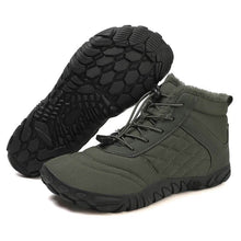 Lade das Bild in den Galerie-Viewer, Warme Mittelhohe Verschleißfeste Wanderstiefel Rutschfester & Wasserdichter Barfußschuh für den Winter (Unisex)