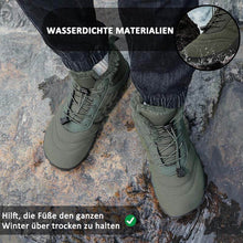 Lade das Bild in den Galerie-Viewer, Warme Mittelhohe Verschleißfeste Wanderstiefel Rutschfester & Wasserdichter Barfußschuh für den Winter (Unisex)