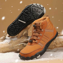 Lade das Bild in den Galerie-Viewer, Outdoor-Schneestiefel High-Top-Sport-Winterschuhe Rutschfester & Wasserdichter Barfußschuh für den Winter (Unisex)