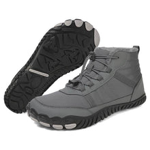 Lade das Bild in den Galerie-Viewer, Outdoor-Schneestiefel High-Top-Sport-Winterschuhe Rutschfester & Wasserdichter Barfußschuh für den Winter (Unisex)