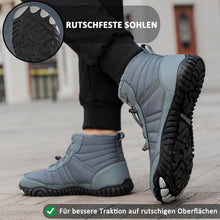 Lade das Bild in den Galerie-Viewer, Outdoor-Schneestiefel High-Top-Sport-Winterschuhe Rutschfester & Wasserdichter Barfußschuh für den Winter (Unisex)