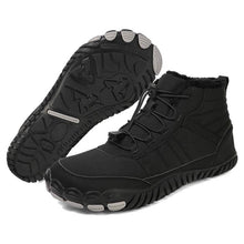 Lade das Bild in den Galerie-Viewer, Outdoor-Schneestiefel High-Top-Sport-Winterschuhe Rutschfester & Wasserdichter Barfußschuh für den Winter (Unisex)