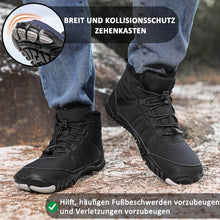 Lade das Bild in den Galerie-Viewer, Outdoor-Schneestiefel High-Top-Sport-Winterschuhe Rutschfester & Wasserdichter Barfußschuh für den Winter (Unisex)