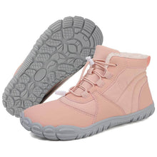 Lade das Bild in den Galerie-Viewer, Outdoor-Schneestiefel Warm Verschleißfest Verdickte Winterschuhe Rutschfester & Wasserdichter Barfußschuh für den Winter (Unisex)