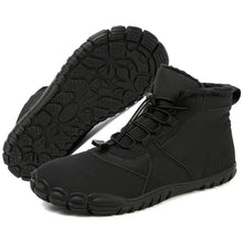 Lade das Bild in den Galerie-Viewer, Outdoor-Schneestiefel Warm Verschleißfest Verdickte Winterschuhe Rutschfester & Wasserdichter Barfußschuh für den Winter (Unisex)