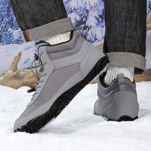 Lade das Bild in den Galerie-Viewer, Herbst & Winter Warm Schneestiefel Atmungsaktiv Hohe Freizeitschuhe Rutschfester Barfußschuh für den Winter (Unisex)
