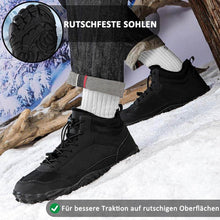 Lade das Bild in den Galerie-Viewer, Herbst & Winter Warm Schneestiefel Atmungsaktiv Hohe Freizeitschuhe Rutschfester Barfußschuh für den Winter (Unisex)