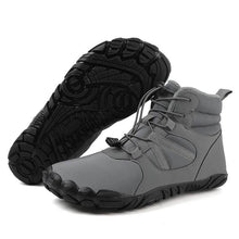 Lade das Bild in den Galerie-Viewer, Dicke Winter-Schneestiefel Außenbereich Warme Bergsteigerschuhe Rutschfester & Wasserdichter Barfußschuh für den Winter (Unisex)