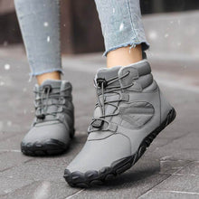 Lade das Bild in den Galerie-Viewer, Dicke Winter-Schneestiefel Außenbereich Warme Bergsteigerschuhe Rutschfester & Wasserdichter Barfußschuh für den Winter (Unisex)