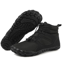 Lade das Bild in den Galerie-Viewer, Dicke Winter-Schneestiefel Außenbereich Warme Bergsteigerschuhe Rutschfester & Wasserdichter Barfußschuh für den Winter (Unisex)