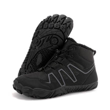 Lade das Bild in den Galerie-Viewer, Hohe Warme Bequeme Schneestiefel Rutschfester & Wasserdichter Barfußschuh für den Winter (Unisex)