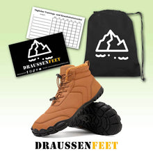 Lade das Bild in den Galerie-Viewer, Schneestiefel Winddicht Kältebeständig Trendig Lässig Warm Rutschfester & Wasserdichter Barfußschuh für den Winter (Unisex)