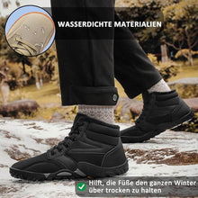 Lade das Bild in den Galerie-Viewer, Schneestiefel für den Winter Warm Mittelhohe Wanderschuhe Rutschfester & Wasserdichter Barfußschuh für den Winter (Unisex)