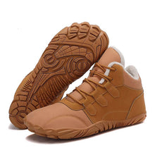 Lade das Bild in den Galerie-Viewer, Outdoor-Winter-Schneestiefel Barfuß Verdickte Warme Wanderschuhe Rutschfester & Wasserdichter Barfußschuh für den Winter (Unisex)