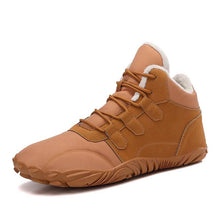 Lade das Bild in den Galerie-Viewer, Outdoor-Winter-Schneestiefel Barfuß Verdickte Warme Wanderschuhe Rutschfester & Wasserdichter Barfußschuh für den Winter (Unisex)