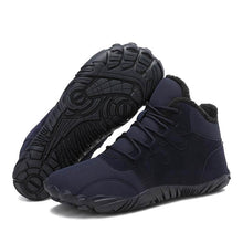 Lade das Bild in den Galerie-Viewer, Outdoor-Winter-Schneestiefel Barfuß Verdickte Warme Wanderschuhe Rutschfester & Wasserdichter Barfußschuh für den Winter (Unisex)