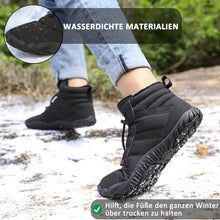 Lade das Bild in den Galerie-Viewer, Wanderschuhe Warme Winterstiefel Lässig Rutschfester & Wasserdichter Barfußschuh für den Winter (Unisex)