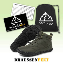 Lade das Bild in den Galerie-Viewer, Dicke Schneestiefel für Draußen Warme Bergsteiger- und Wanderschuhe Rutschfester & Wasserdichter Barfußschuh für den Winter (Unisex)