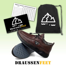 Load image into Gallery viewer, Men Winter warm plush food slipproofed casual leather apartments