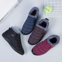 Load image into Gallery viewer, Warm snowshoes for women outdoor fur feed winter shoes anti-slip lightweight ankle booty