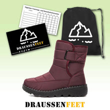 Cargar imagen en el visor de la galería, Botas de nieve para mujeres botas de invierno de invierno