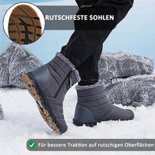 Lade das Bild in den Galerie-Viewer, Hohe Schneestiefel Mit Seitlichem Reißverschluss Outdoor-Sport Freizeit Wandern Rutschfester & Wasserdichter Barfußschuh für den Winter (Unisex)