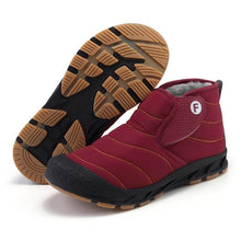 Lade das Bild in den Galerie-Viewer, Herbst & Winter Schneestiefel Outdoor Plus Samt Wanderschuhe Schuhe Rutschfeste & Wasserdichte Winter Barfußschuhe (Unisex)