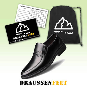 Herren Slipper Männer Slip-on Halbschuhe Businessschuhe