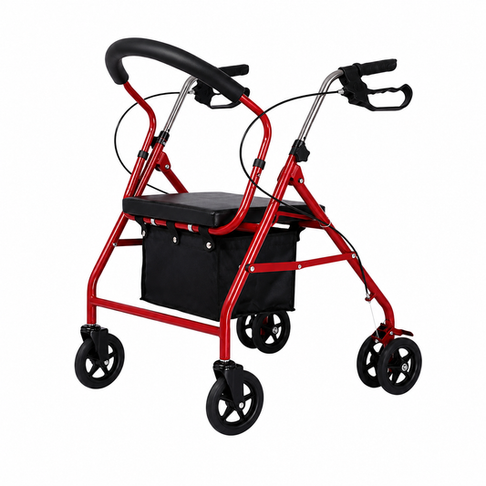Rollator mit Sitz für sichere Mobilität
