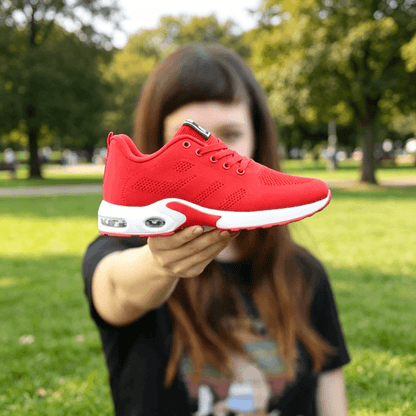 Damen Frühling Mesh Flying Weben Bequeme Casual Sportschuhe