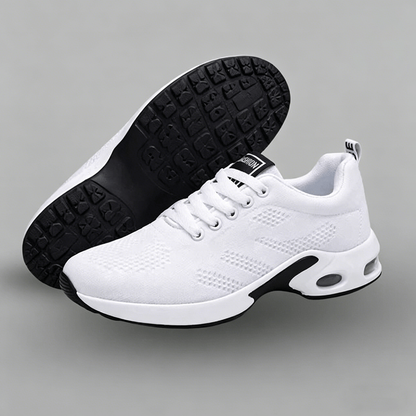 Damen Frühling Mesh Flying Weben Bequeme Casual Sportschuhe
