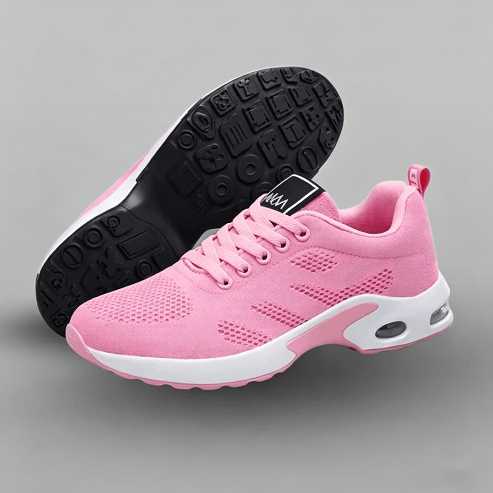 Damen Frühling Mesh Flying Weben Bequeme Casual Sportschuhe
