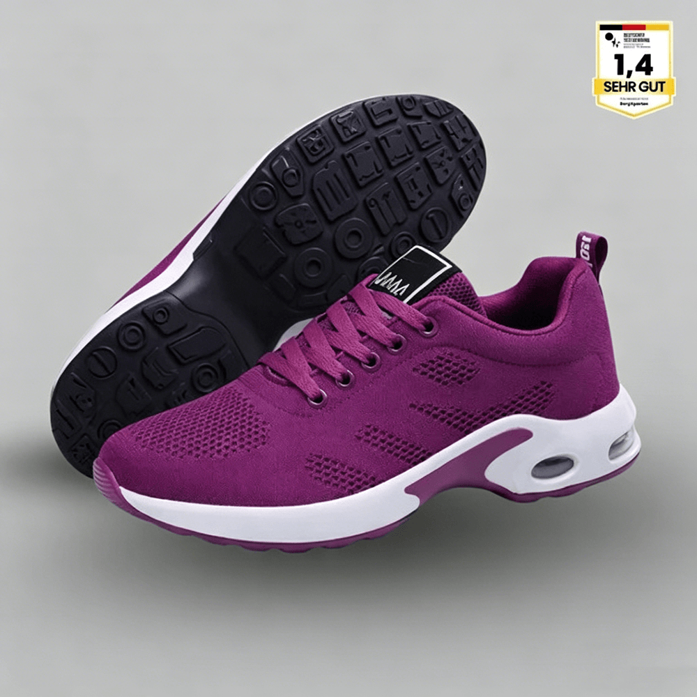 Damen Frühling Mesh Flying Weben Bequeme Casual Sportschuhe