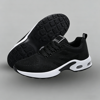 Damen Frühling Mesh Flying Weben Bequeme Casual Sportschuhe