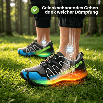 Herren Wanderschuhe Outdoor Ultraleichte atmungsaktive stoßdämpfende Fahrradschuhe