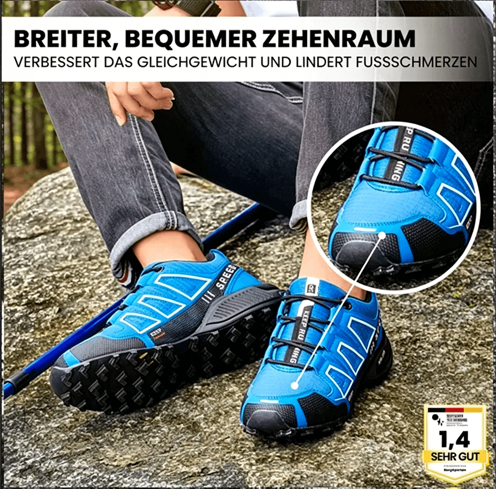 Herren Wanderschuhe Outdoor Ultraleichte atmungsaktive stoßdämpfende Fahrradschuhe