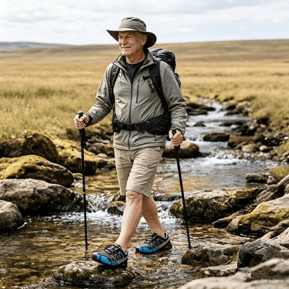 Herren Wanderschuhe Outdoor Ultraleichte atmungsaktive stoßdämpfende Fahrradschuhe
