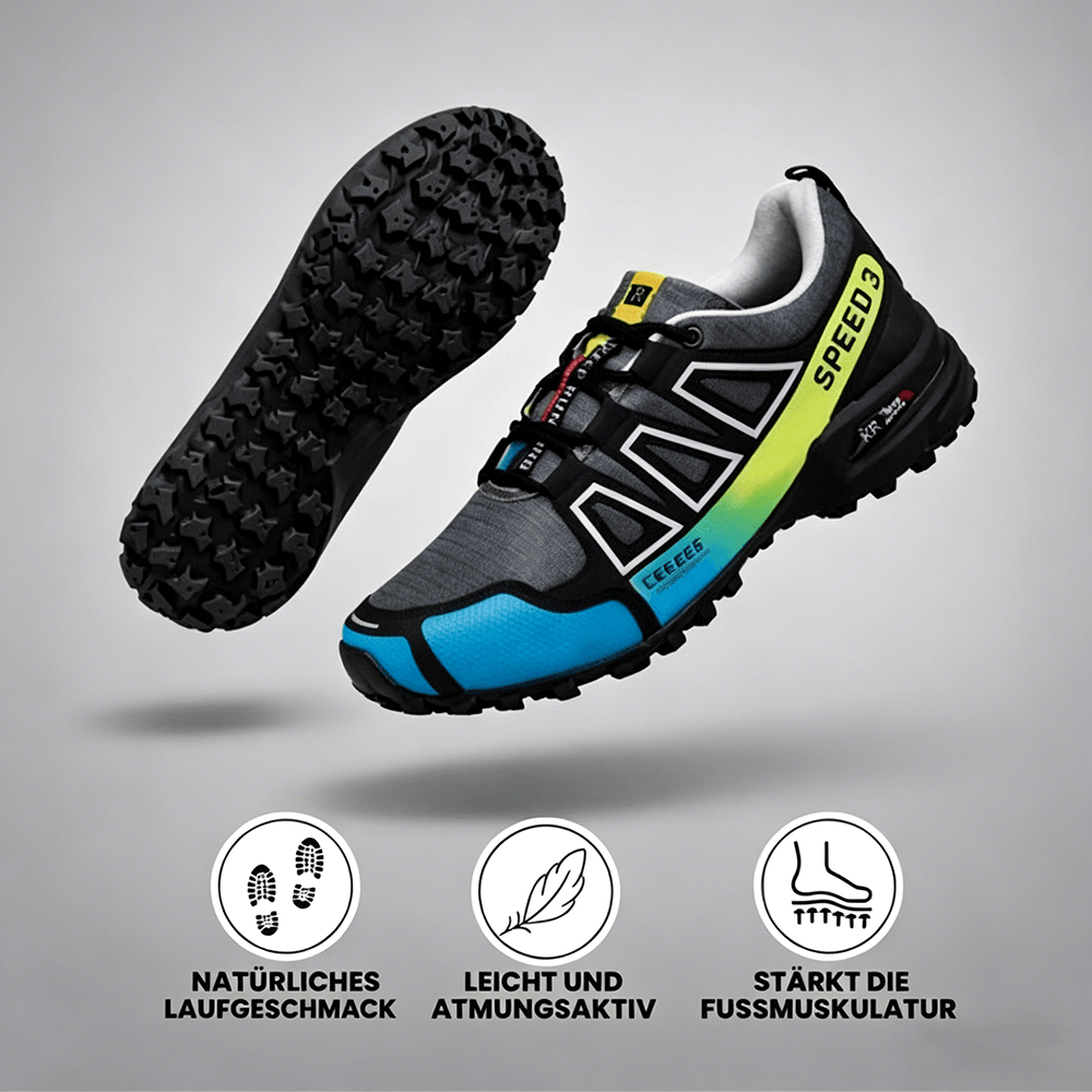 Herren Wanderschuhe Outdoor Ultraleichte atmungsaktive stoßdämpfende Fahrradschuhe