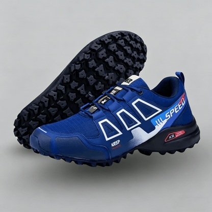 Herren Wanderschuhe Outdoor Ultraleichte atmungsaktive stoßdämpfende Fahrradschuhe