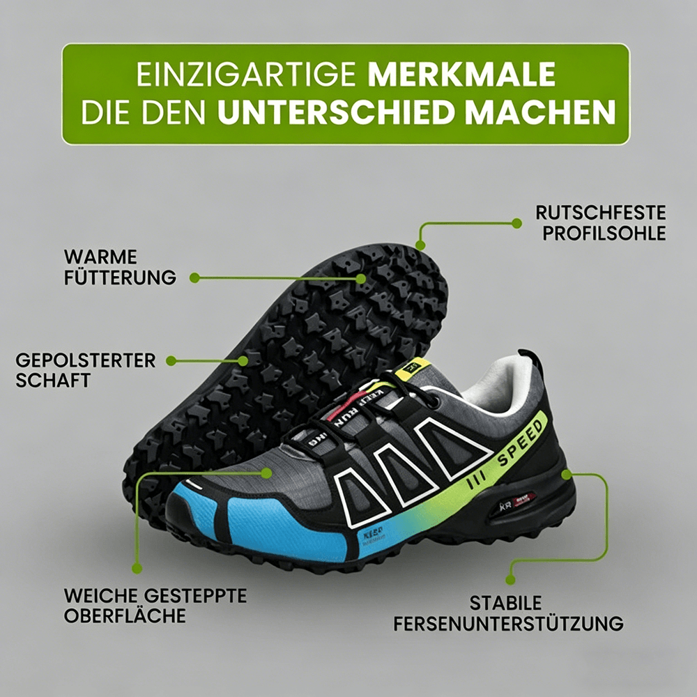 Herren Wanderschuhe Outdoor Ultraleichte atmungsaktive stoßdämpfende Fahrradschuhe